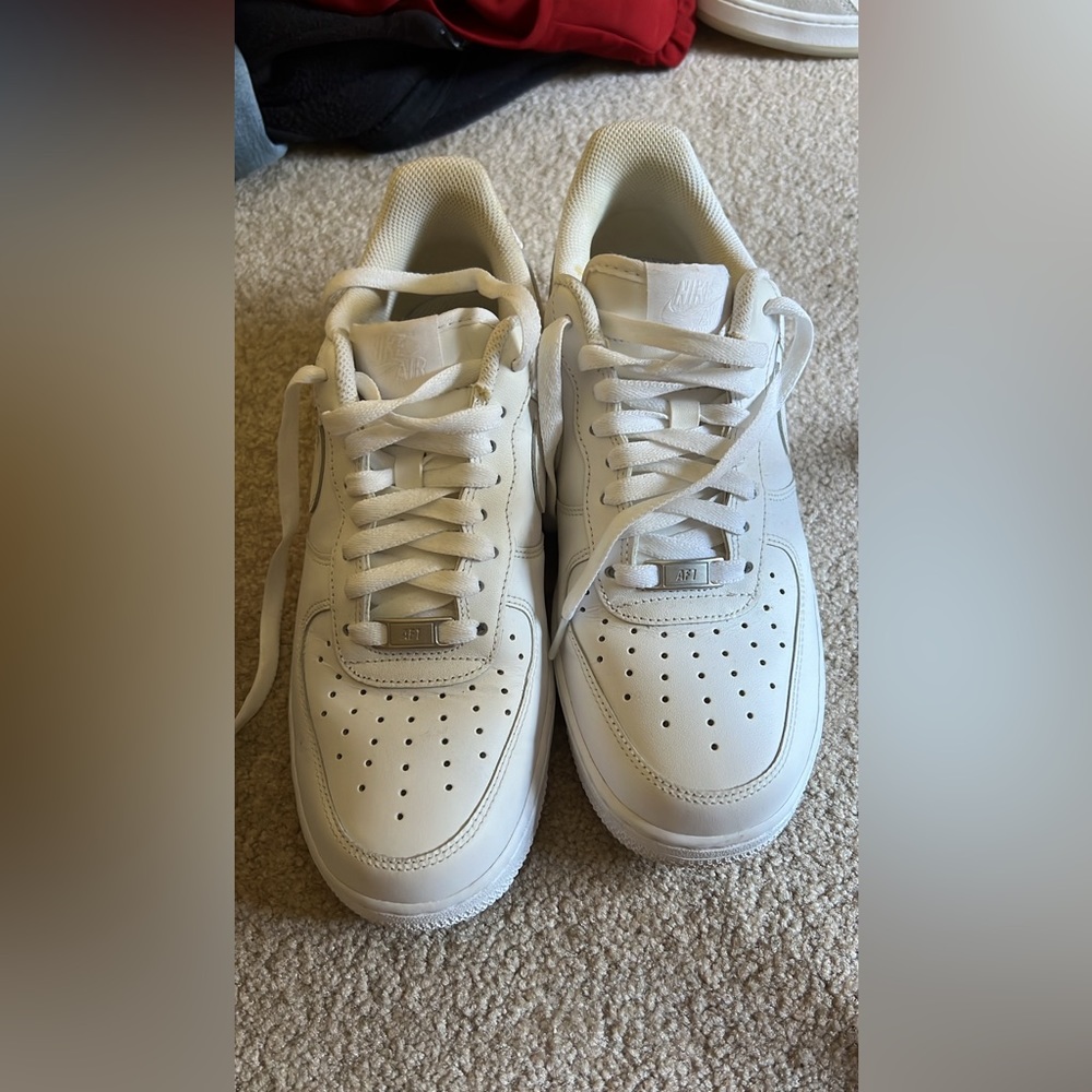 Women’s white nike air forces